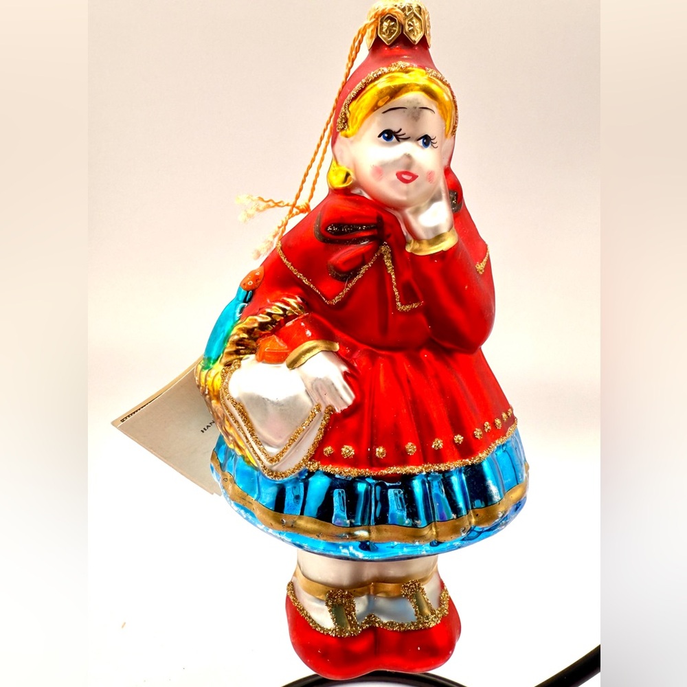 Kurt Adler Polonaise Little Red Riding Hood Ornament